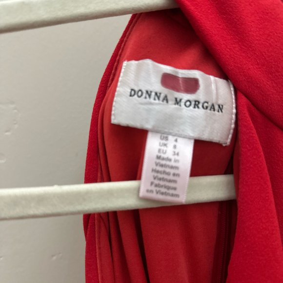 Donna Morgan Red Dress - Picture 4 of 4